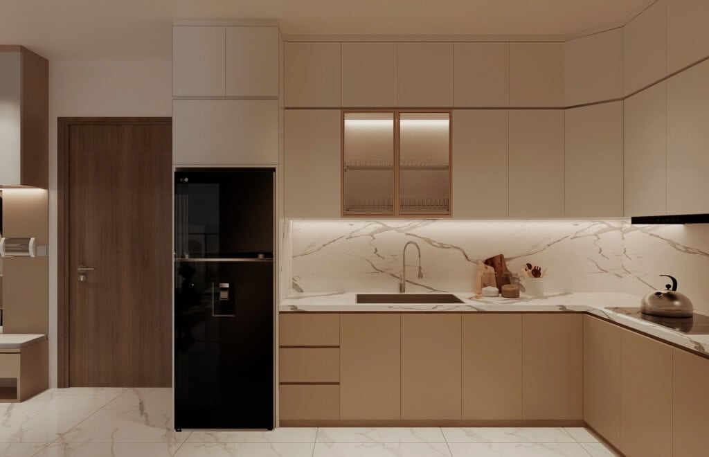 Tìm hiểu chi tiết cách bố trí bếp trong chung cư gia chủ cần biết 5 5 nguyên lý thiết kế mà gia chủ không nên bỏ qua