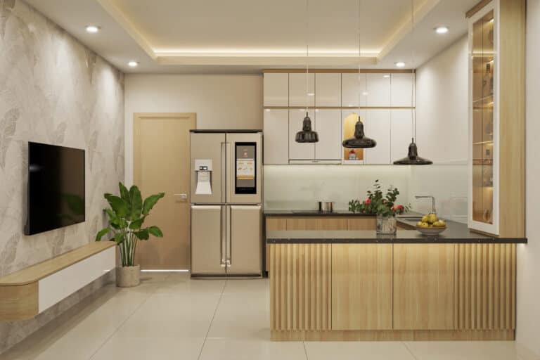 Nội thất nhà phố chị thảo 12 bầu bàng tân bình