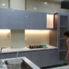 Thiết Kế Công Trình Thay Áo Mới Cho Phòng Bếp Nhà Cô Hoa - Quận 10