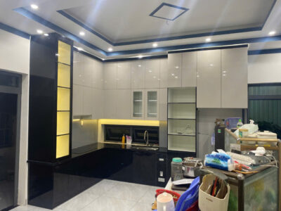 HOÀN THIỆN PHÒNG BẾP CHO CHỊ HUYỀN - ĐỒNG NAI, SỰ KẾT HỢP GIỮA TIỆN NGHI VÀ THẨM MỸ