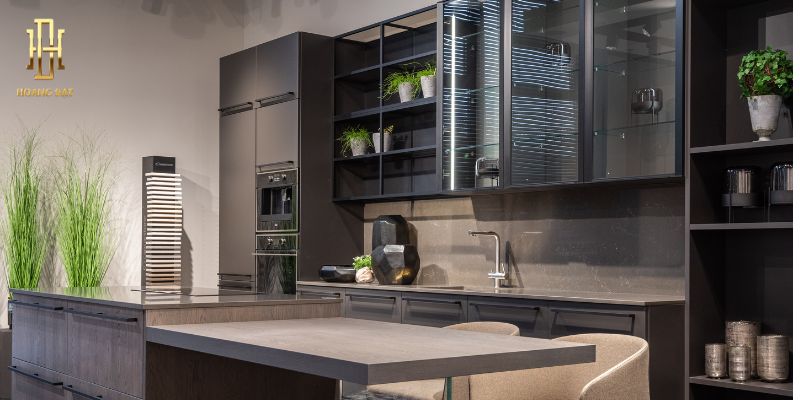 Khám phá 20+ mẫu tủ bếp nhôm kính sang trọng với thiết kế 3D 11 Tủ bếp nhôm kính kết hợp kính mờ sang trọng