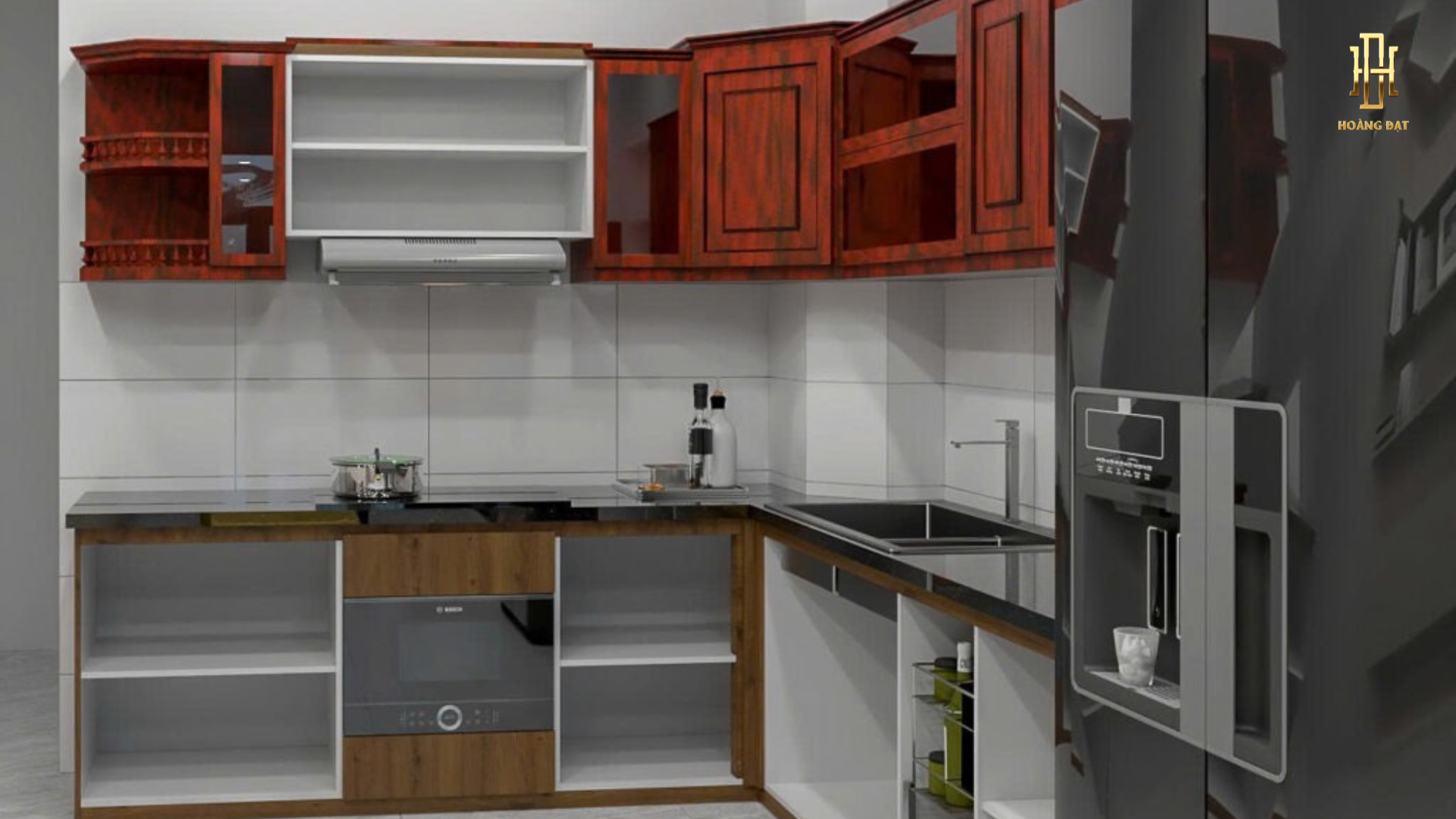 CẢI TẠO TỦ BẾP GỖ - MR. ANH TRINH 8 Cải tạo bếp Bình Thạnh