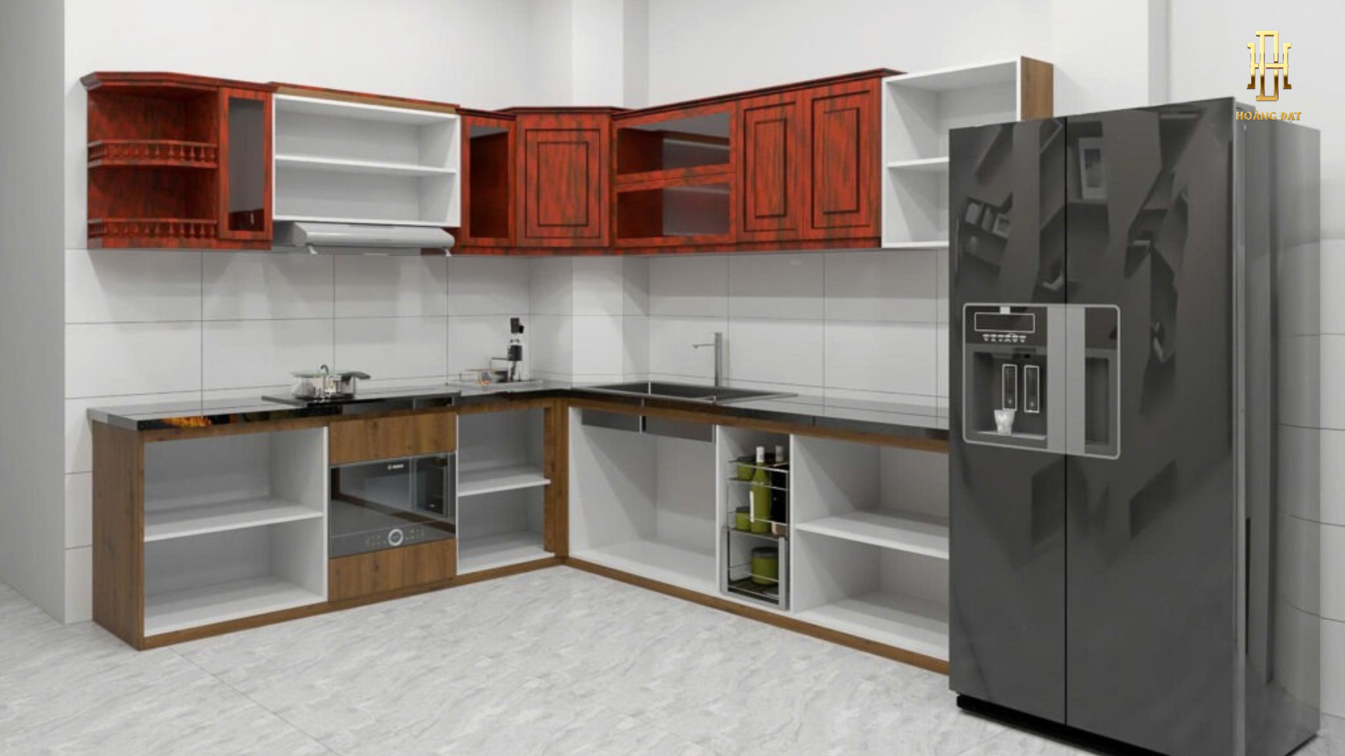 CẢI TẠO TỦ BẾP GỖ - MR. ANH TRINH 6 Cải tạo bếp Bình Thạnh