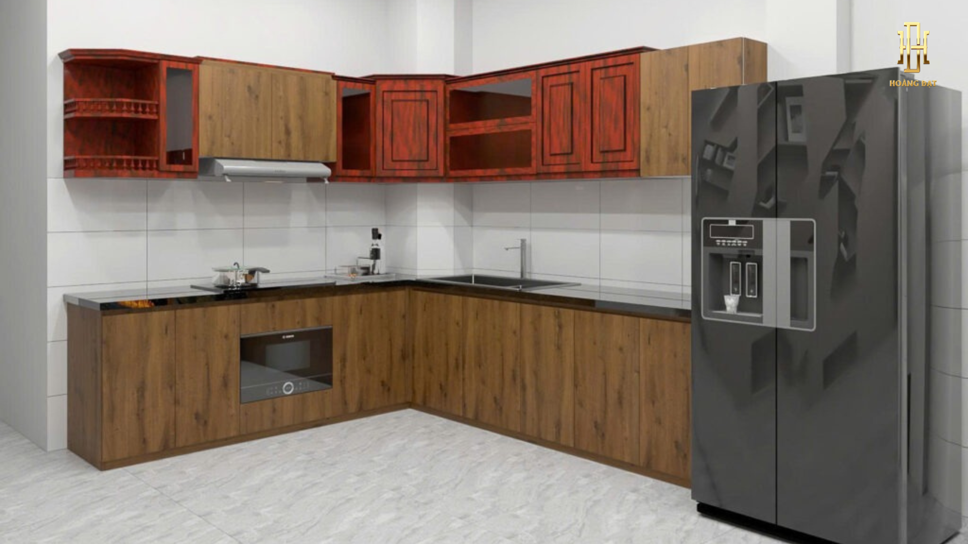 CẢI TẠO TỦ BẾP GỖ - MR. ANH TRINH 7 Cải tạo bếp Bình Thạnh