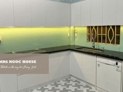 Bàn giao tủ bếp An Cường