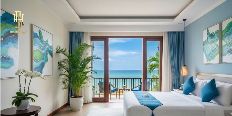TOP 15 thiết kế nội thất biệt thự mái Thái đẹp cho gia chủ 10 Thiết kế nội thất biệt thự mái Thái ven biển tropical
