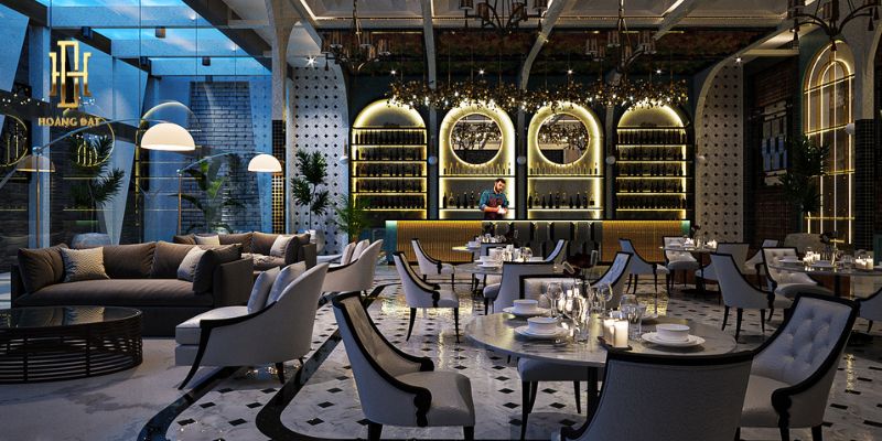 Tổng hợp 50+ mẫu thiết kế thi công quán cafe nhỏ đẹp phổ biến 10 Thiết kế thi công quán cafe nhỏ với phong cách Art Decor