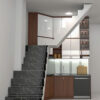 Thiết kế thi công tủ bếp MDF an cường-Anh thảo-Trần xuân soạn-Quận 7