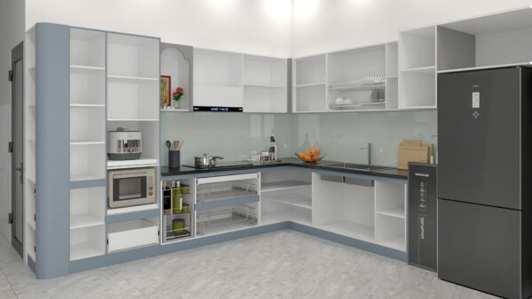 Tủ bếp nhựa An Cường 3