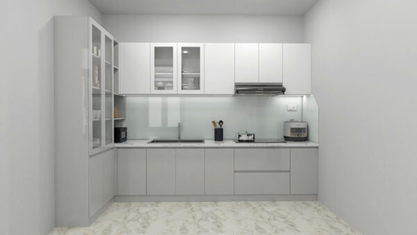 Thiết kế tủ bếp Hoàng Đạt - TB003