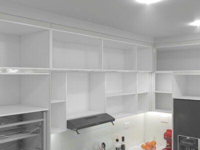 Tủ bếp nhựa cao cấp Hoàng Đạt - TB002