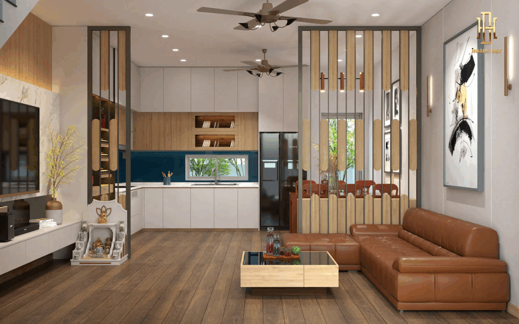 Thiết kế nhà chị Nga quận 9