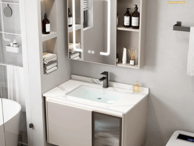 Lavabo nhựa PVC bền đẹp, chống ẩm mốc, phù hợp cho mọi không gian vệ sinh hiện đại.