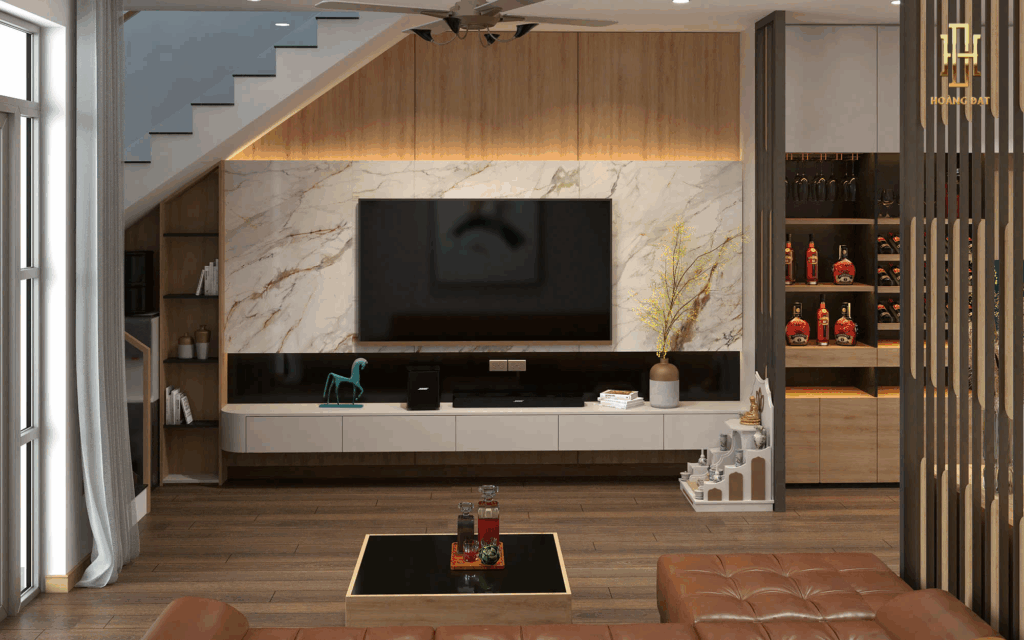 Thiết kế nhà chị Nga quận 9