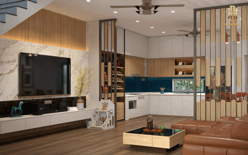 Thiết kế nhà chị Nga quận 9