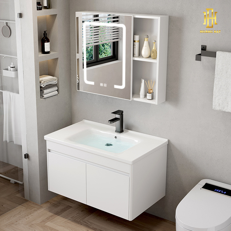 Lavabo nhựa PVC bền đẹp, chống ẩm mốc, phù hợp cho mọi không gian vệ sinh hiện đại.