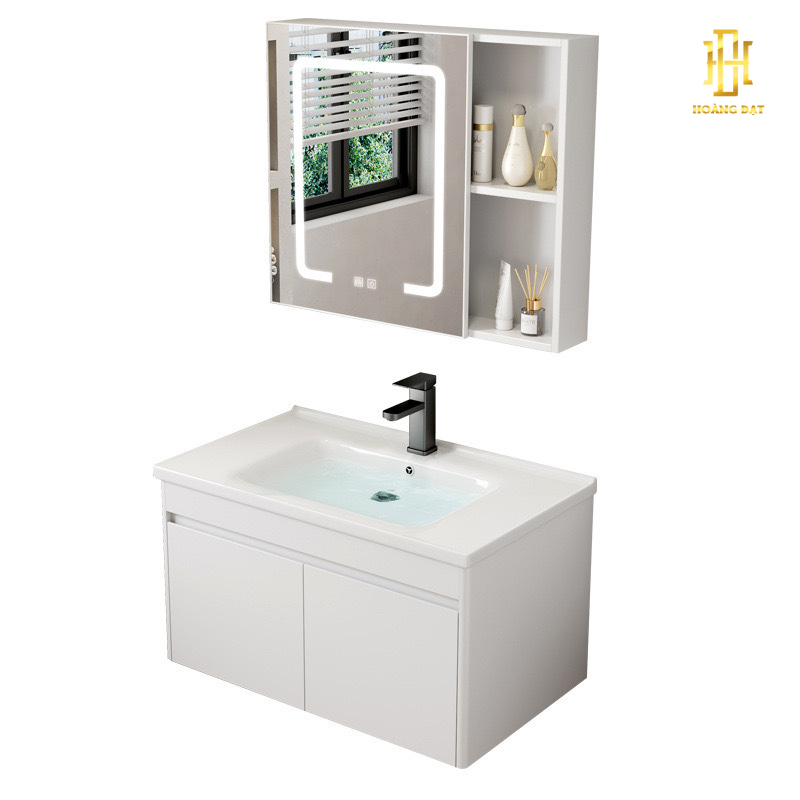 Lavabo nhựa PVC bền đẹp, chống ẩm mốc, phù hợp cho mọi không gian vệ sinh hiện đại.