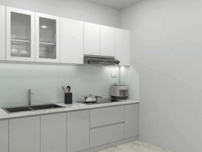 Tủ bếp nhựa cao cấp Hoàng Đạt - TBN003 6 Bếp thiết kế tinh tế, mang đến không gian ấm áp, dễ thương và đầy cảm hứng cho mỗi bữa ăn.