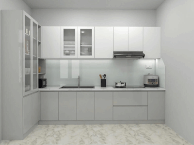 Tủ bếp nhựa cao cấp Hoàng Đạt - TBN003 5 19 5