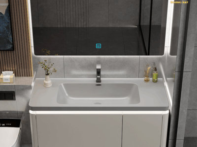 Lavabo nhựa PVC bền đẹp, chống ẩm mốc, phù hợp cho mọi không gian vệ sinh hiện đại.
