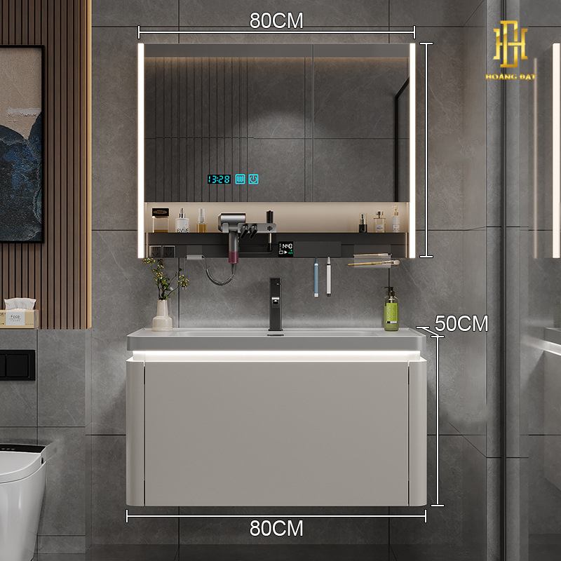 Lavabo nhựa PVC bền đẹp, chống ẩm mốc, phù hợp cho mọi không gian vệ sinh hiện đại.