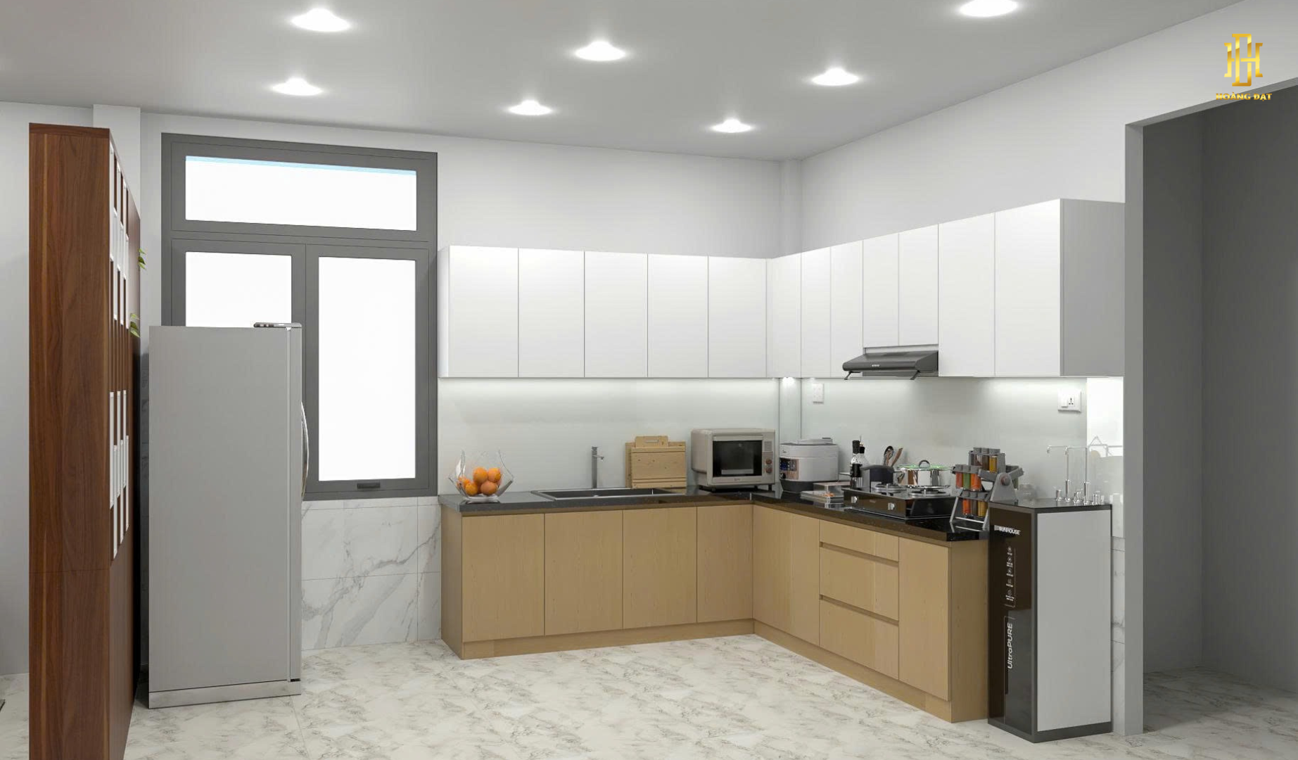 thiet-ke-noi-that Bếp thiết kế tinh tế, mang đến không gian ấm áp, dễ thương và đầy cảm hứng cho mỗi bữa ăn.