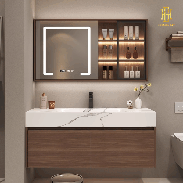 Lavabo nhựa PVC bền đẹp, chống ẩm mốc, phù hợp cho mọi không gian vệ sinh hiện đại.