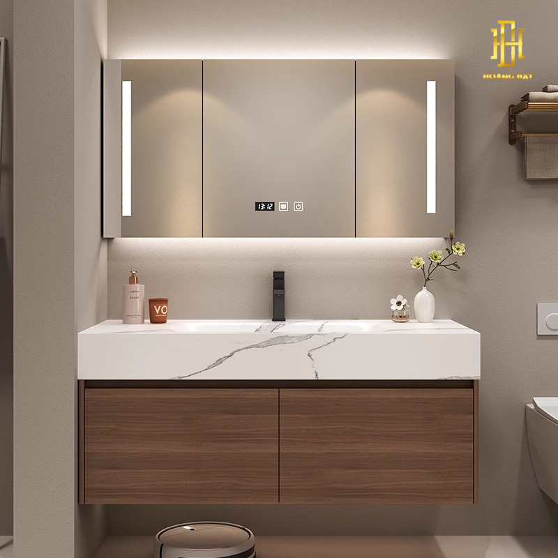 Lavabo nhựa PVC bền đẹp, chống ẩm mốc, phù hợp cho mọi không gian vệ sinh hiện đại.