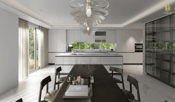 Tủ bếp hiện đại, tiện nghi hơn, giữ trọn công năng và vẻ đẹp tinh tế cho không gian bếp.