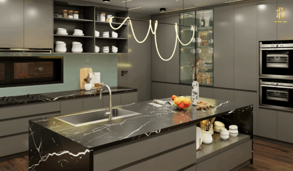 Tủ bếp hiện đại, tiện nghi hơn, giữ trọn công năng và vẻ đẹp tinh tế cho không gian bếp.