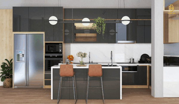 Tủ bếp hiện đại, tiện nghi hơn, giữ trọn công năng và vẻ đẹp tinh tế cho không gian bếp.
