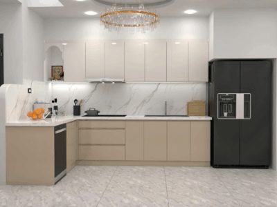 Thiết kế nội thất bếp sang trọng