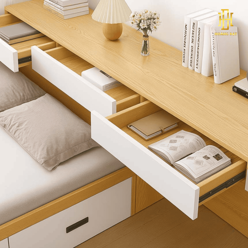 Giường ngủ – nơi khởi đầu của giấc mơ và là điểm kết thúc cho một ngày dài đầy cảm xúc.