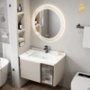 Lavabo nhựa PVC bền đẹp, chống ẩm mốc, phù hợp cho mọi không gian vệ sinh hiện đại.