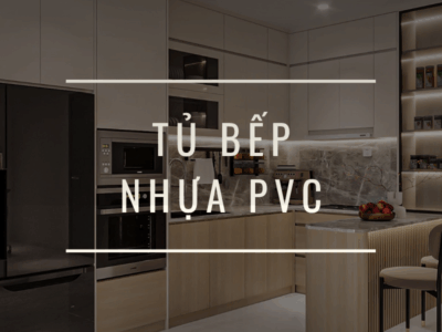 Tủ bếp nhựa PVC