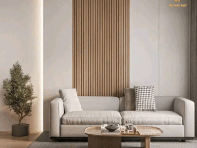 Thiết kế nội thất chung cư hiện đại Hoàng Đạt - TKCC004