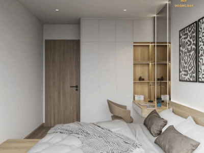 Thiết kế nội thất chung cư hiện đại Hoàng Đạt - TKCC004