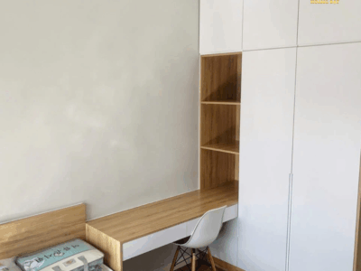 Thiết kế nội thất chung cư hiện đại Hoàng Đạt - TKCC002