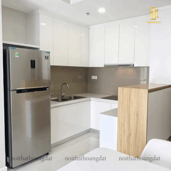 Thiết kế nội thất chung cư hiện đại Hoàng Đạt - TKCC002