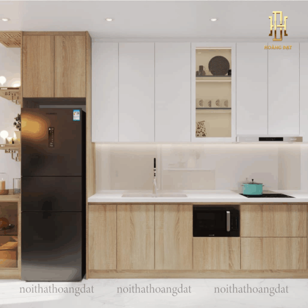 Thiết kế nội thất chung cư hiện đại Hoàng Đạt - TKCC005