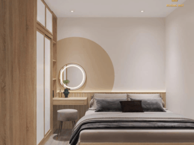 Thiết kế nội thất chung cư hiện đại Hoàng Đạt - TKCC005