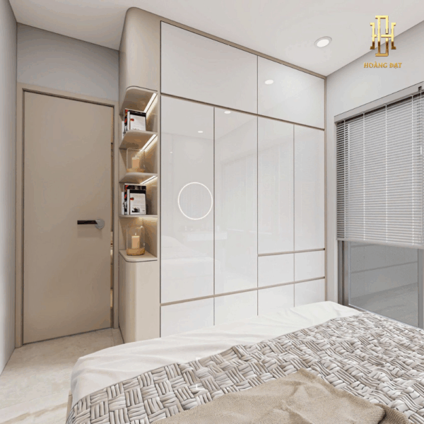 Thiết kế nội thất nhà phố Hoàng Đạt - TKNP001