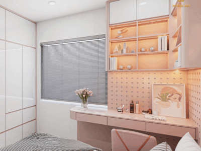 Thiết kế nội thất nhà phố Hoàng Đạt - TKNP001