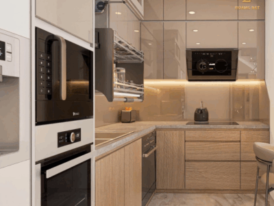 Thiết kế nội thất nhà phố Hoàng Đạt - TKNP001