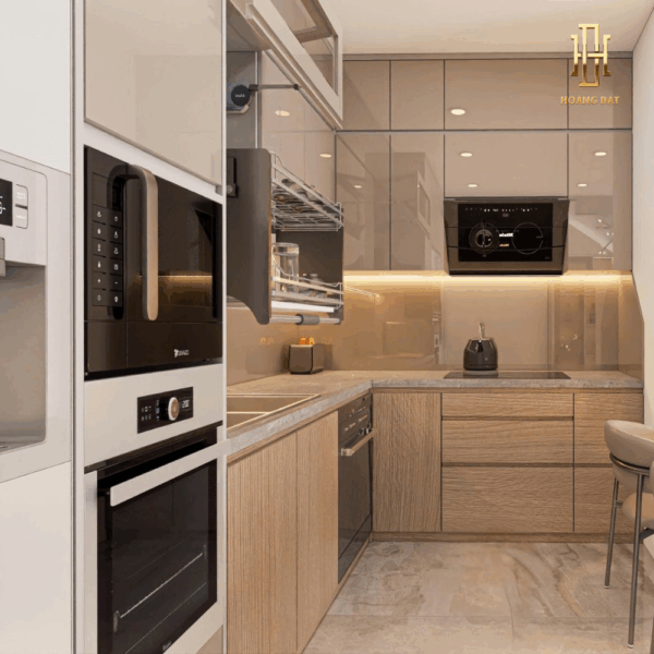 Thiết kế nội thất nhà phố Hoàng Đạt - TKNP001